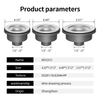 001 53mm Short Cup Kitchen Sink Drainer