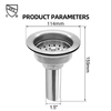 UPC Certified Long Tube Kitchen Sink Water Filter