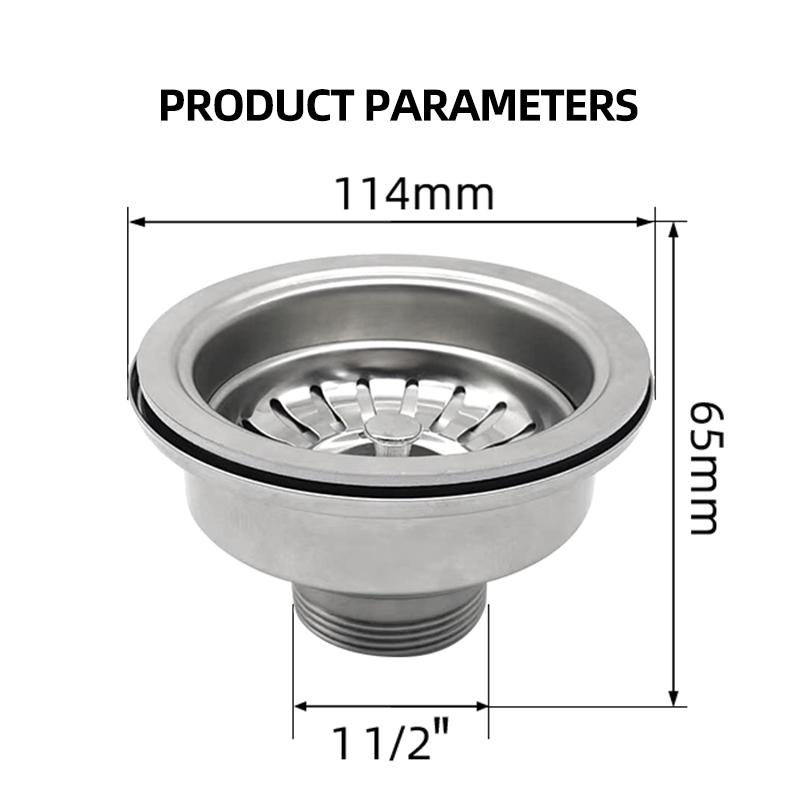 All-Steel Rustproof Kitchen Sink Water Filter