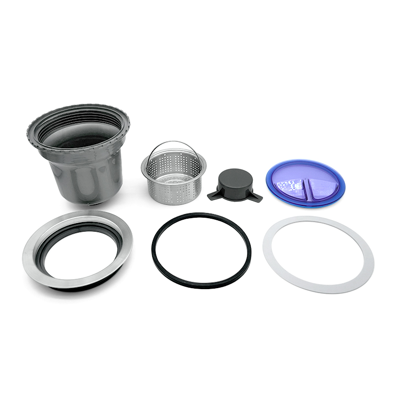 185 Semi-Steel Tall Cup Kitchen Sink Drainer Without Overflow