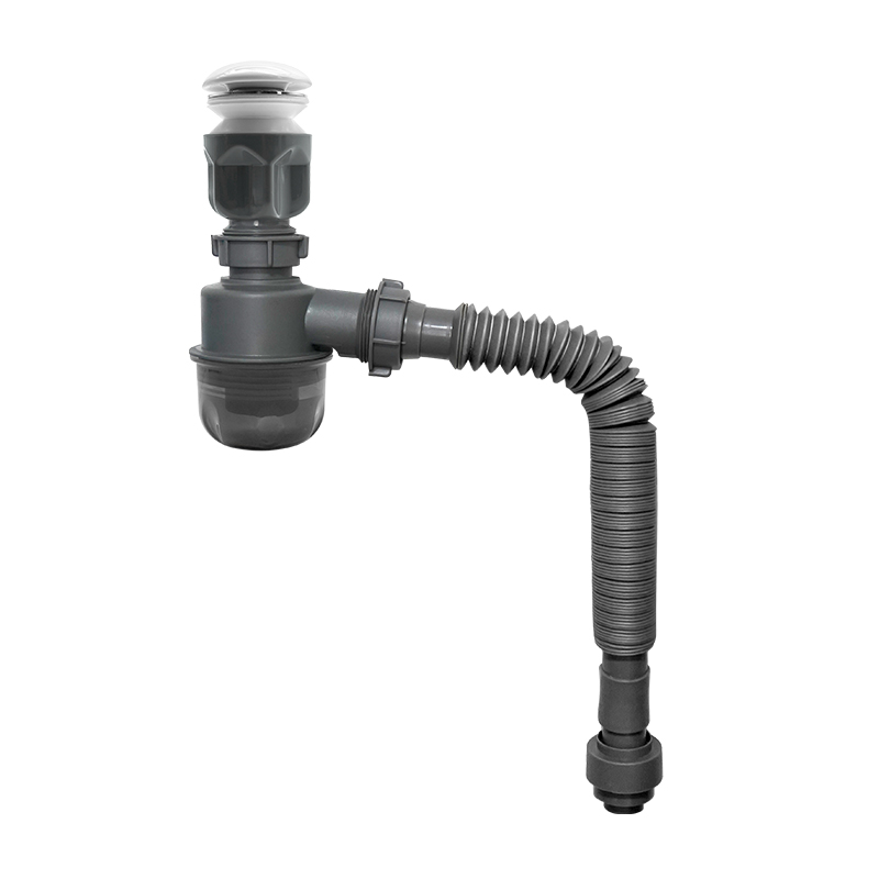 WY-41-T CUPC Grey Plastic Kitchen Sink Drainer With Ceramic Cover