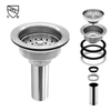 UPC Certified Long Tube Kitchen Sink Water Filter