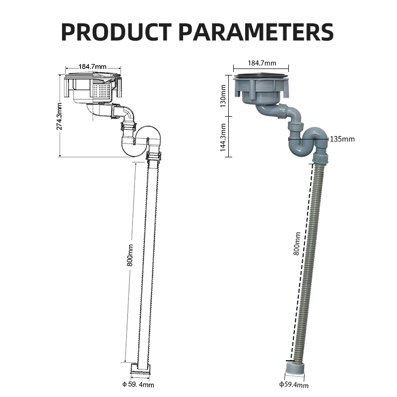 185mm Large-diameter Floor Drain