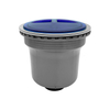 185 Semi-Steel Tall Cup Kitchen Sink Drainer Without Overflow
