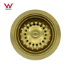 12-114-50-xx Gold Short Cup Kitchen Sink Drainer