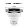 All-plastic Faucet Type Kitchen Sink Water Filter