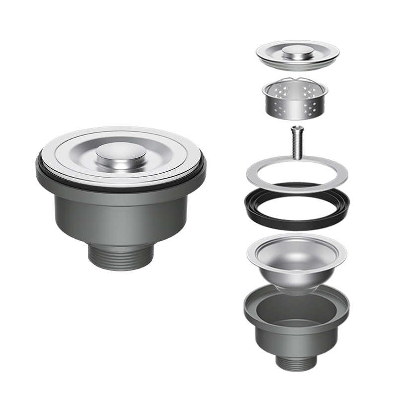 001 53mm Short Cup Kitchen Sink Drainer