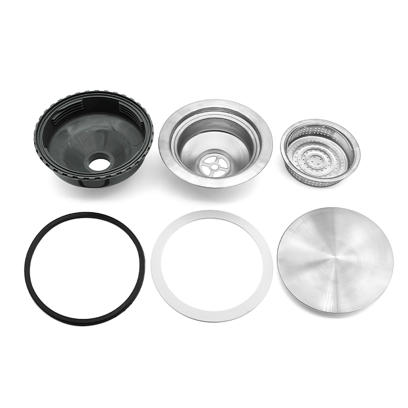 185 Full Steel Kitchen Sink Drainer With Stainless Steel Cover
