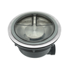 185 Horizontal Drain Tall Cup Kitchen Sink Drainer With Grey Plastic Cover