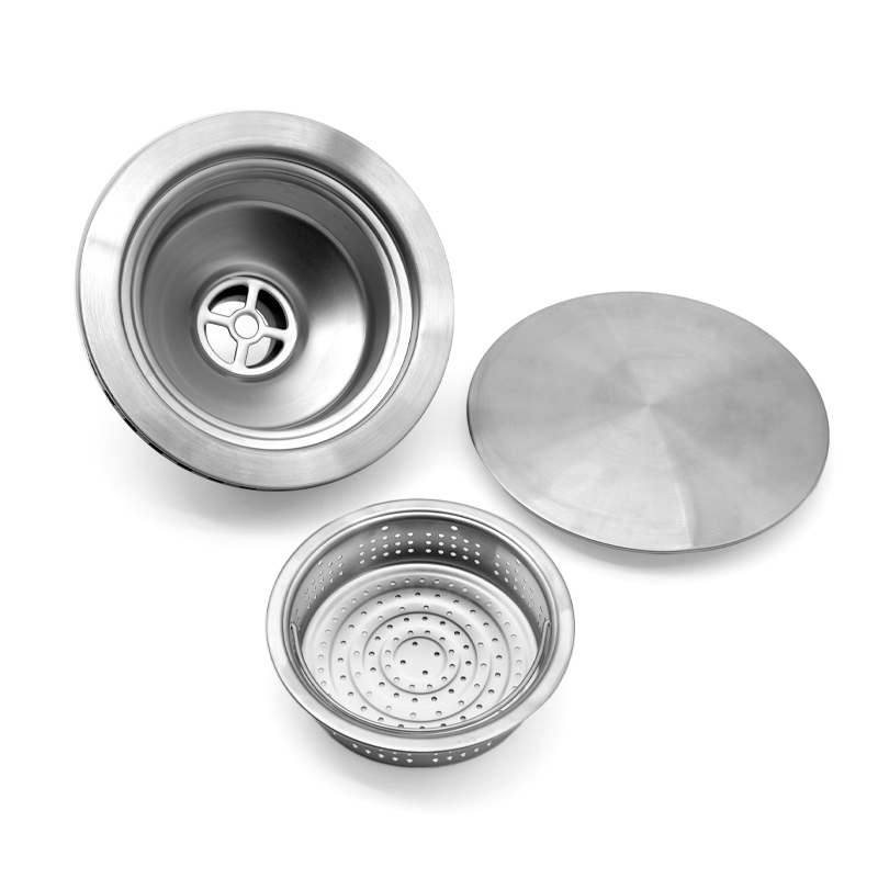 185 Full Steel Kitchen Sink Drainer With Stainless Steel Cover